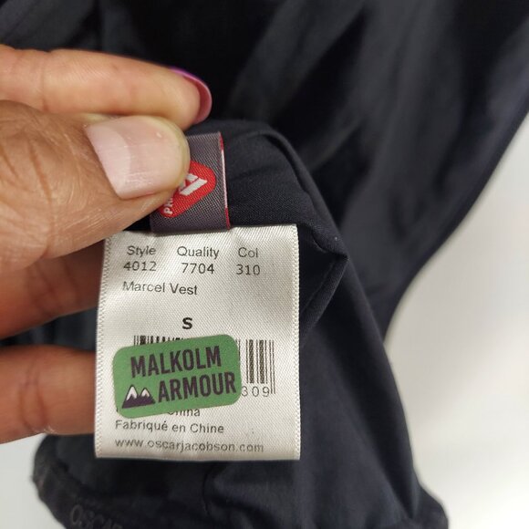 oscar jacobson vest men size small WPS - Picture 8 of 10